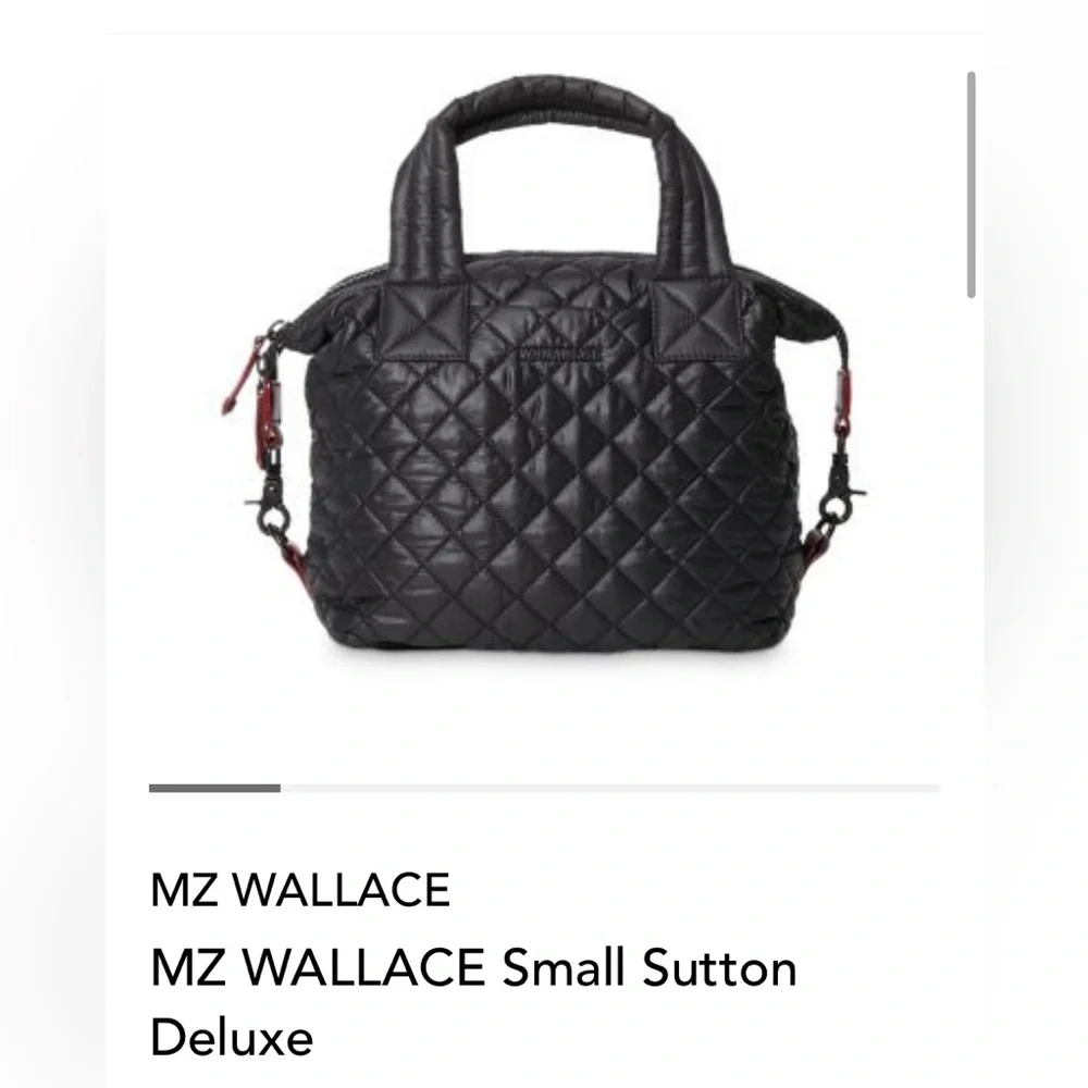 MZ Wallace Sm Sutton Deluxe XBODY. Black.